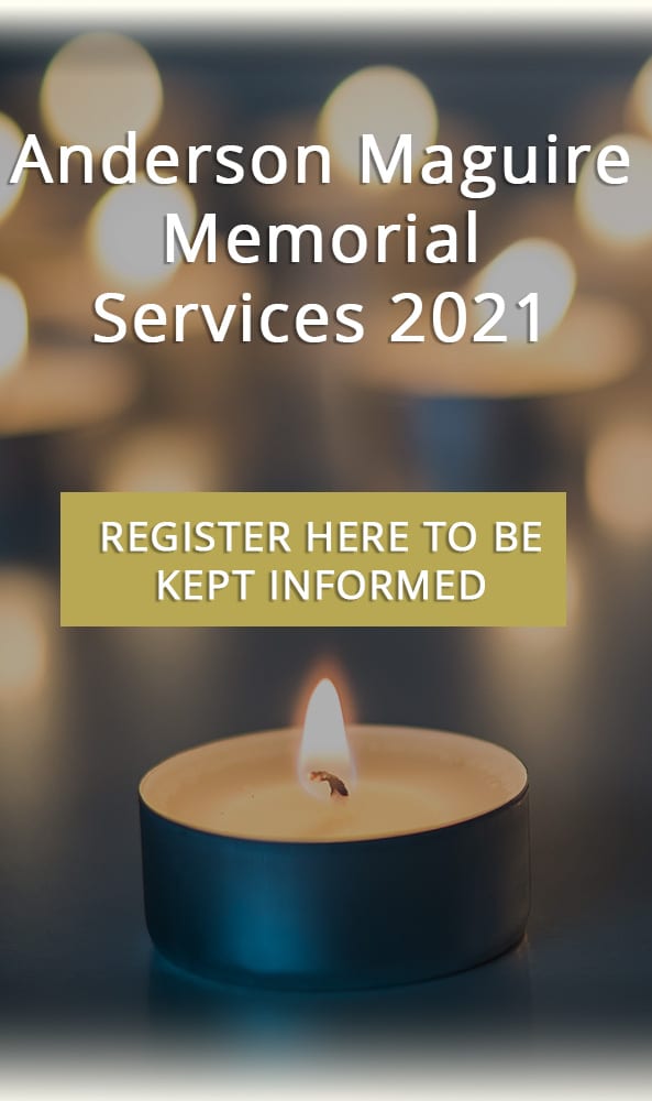 Anderson Maguire Memorial Services 2021